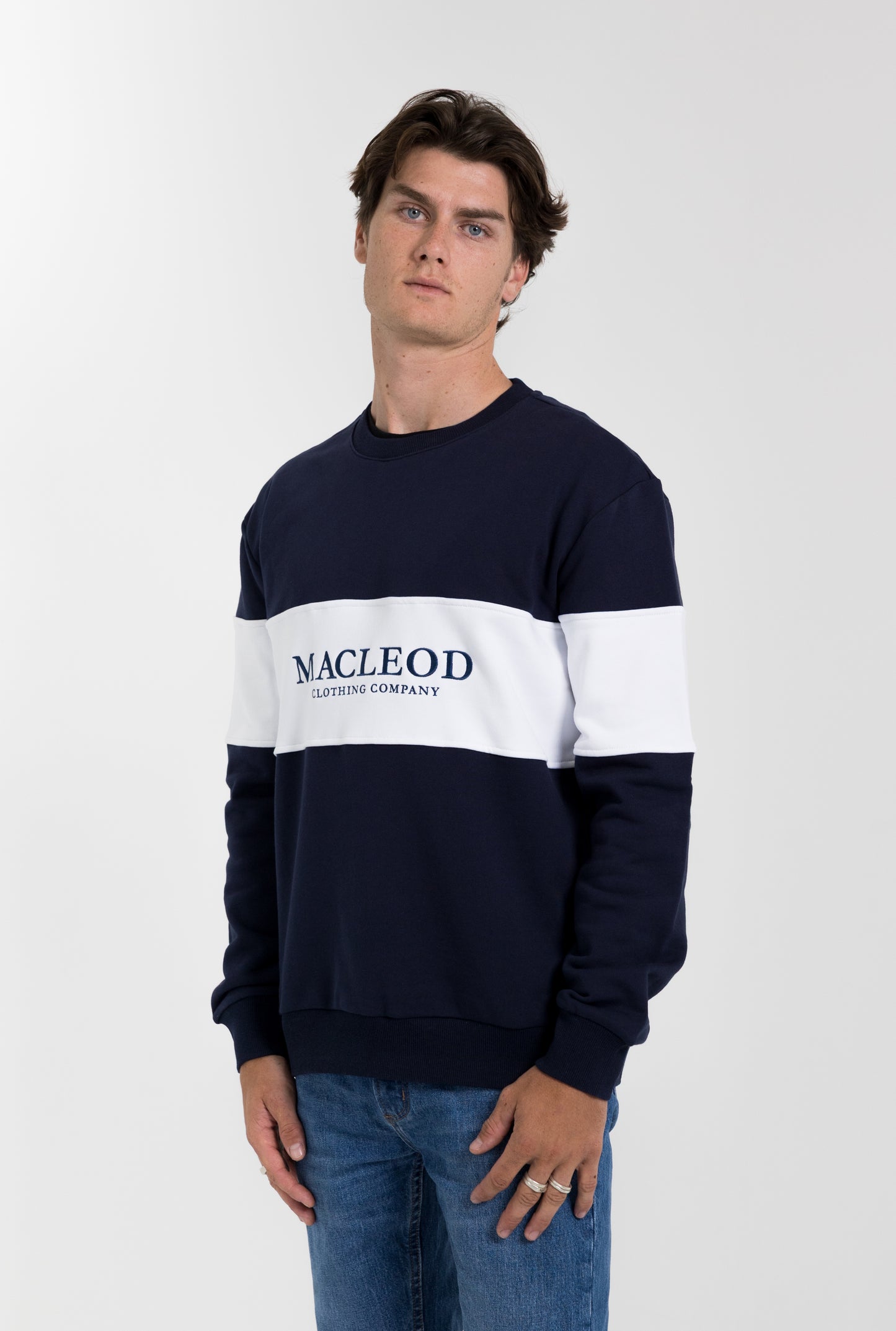 Bold Crew Navy/White