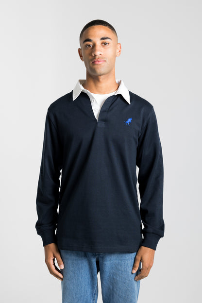 Slim Fit Rugby Navy